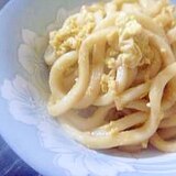 何にもない時の卵うどん